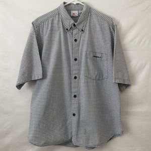 O'Neil Checker Short Sleeve Shirt Size L